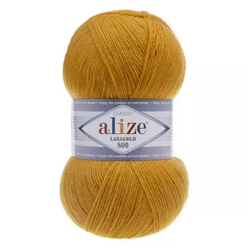 Пряжа ALIZE 'Lanagold 800' 100гр.,730м (49%шерсть, 51%акрил) (645)