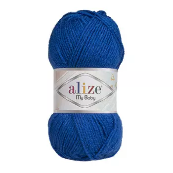 Пряжа Alize 'My baby' 50г 150м (100% акрил) (141 василек)