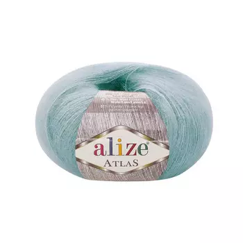Пряжа Alize 'Atlas' 50гр. 250м. (49% шерсть, 51% полиэстер) (114 мятный)
