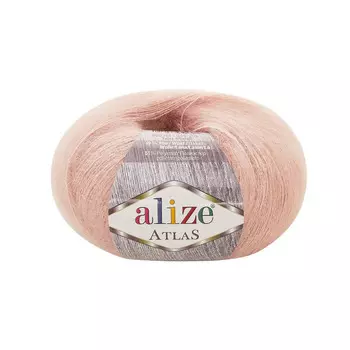 Пряжа Alize 'Atlas' 50гр. 250м. (49% шерсть, 51% полиэстер) (404 шампань)