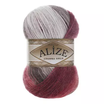 Пряжа ALIZE 'Angora Gold Batik' 100гр.550м (80%акр, 20%шерсть) ТУ (1984 секционный)