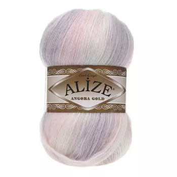Пряжа ALIZE 'Angora Gold Batik' 100гр.550м (80%акр, 20%шерсть) ТУ (6554 секционный)