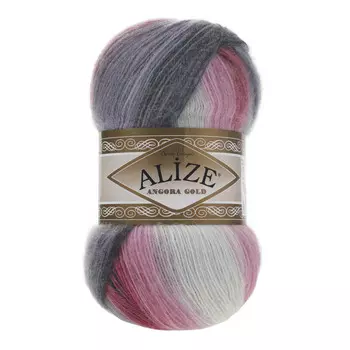 Пряжа ALIZE 'Angora Gold Batik' 100гр.550м (80%акр, 20%шерсть) ТУ (1602 секционный)