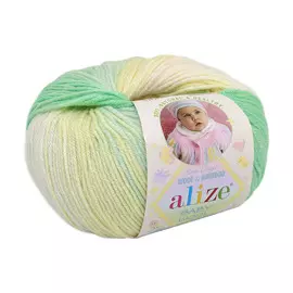Пряжа ALIZE 'Baby wool batik' 50гр. 175м (20%бамбук, 40%шерсть, 40%акрил) (2131)