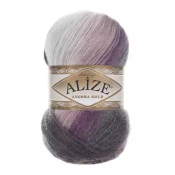 Пряжа ALIZE 'Angora Gold Batik' 100гр.550м (80%акр, 20%шерсть) ТУ (1986 секционный)