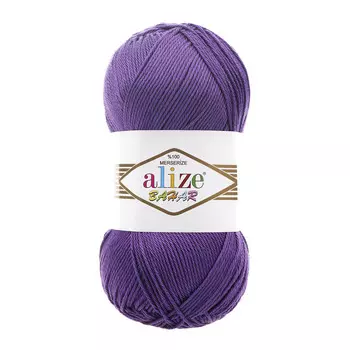 Пряжа ALIZE 'Bahar' 100гр. 260м (100% хлопок) ТУ (44 фиолетовый)