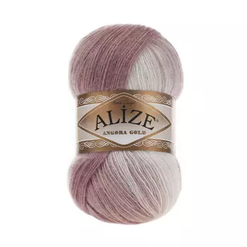 Пряжа ALIZE 'Angora Gold Batik' 100гр.550м (80%акр, 20%шерсть) ТУ (5698 секционный)