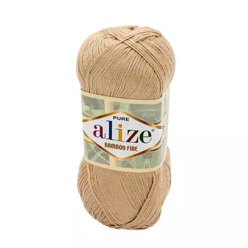 Пряжа ALIZE 'Bamboo fine' 100гр. 440м. (100% бамбук) (76 бежевый)