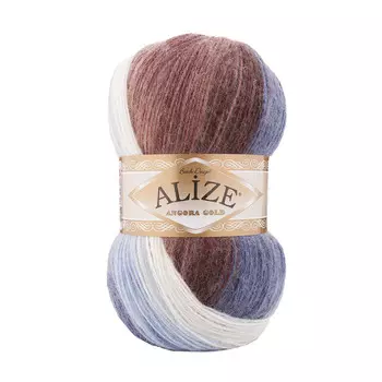 Пряжа ALIZE 'Angora Gold Batik' 100гр.550м (80%акр, 20%шерсть) ТУ (5735)