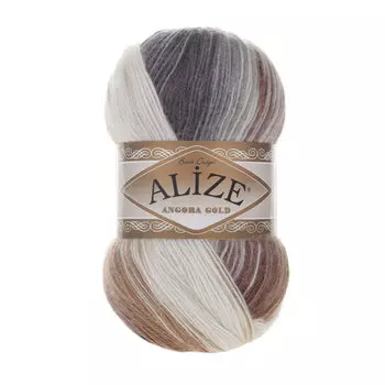 Пряжа ALIZE 'Angora Gold Batik' 100гр.550м (80%акр, 20%шерсть) ТУ (5742 секционный)