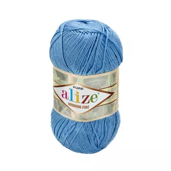 Пряжа ALIZE 'Bamboo fine' 100гр. 440м. (100% бамбук) (481 светло-голубой)