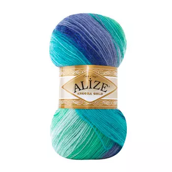 Пряжа ALIZE 'Angora Gold Batik' 100гр.550м (80%акр, 20%шерсть) ТУ (6277 секционный)