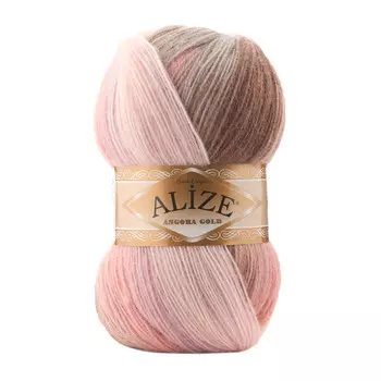 Пряжа ALIZE 'Angora Gold Batik' 100гр.550м (80%акр, 20%шерсть) ТУ (6297)