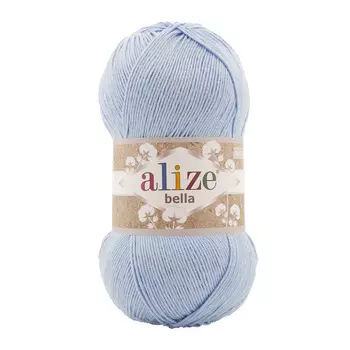 Пряжа ALIZE 'Bella 100' 100гр. 360м.(100% хлопок) (40 голубой)