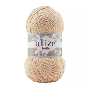 Пряжа ALIZE 'Bella 100' 100гр. 360м.(100% хлопок) (417 нагой)