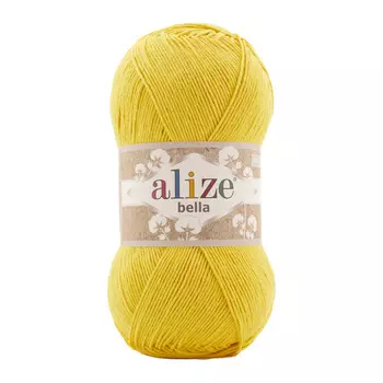 Пряжа ALIZE 'Bella 100' 100гр. 360м.(100% хлопок) (488 желтый)