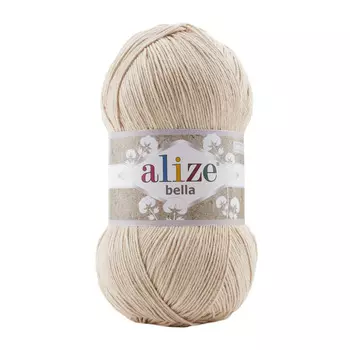 Пряжа ALIZE 'Bella 100' 100гр. 360м.(100% хлопок) (76 бежевый)
