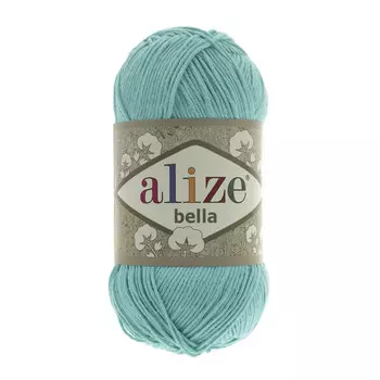Пряжа ALIZE 'Bella' 50гр. 180м. (100% хлопок) ТУ (477 бирюзовый)