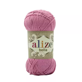 Пряжа ALIZE 'Bella' 50гр. 180м. (100% хлопок) ТУ (198 розовый)