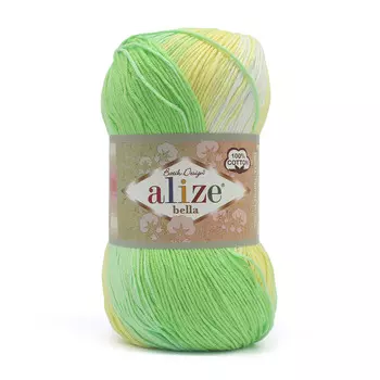 Пряжа ALIZE 'Bella Batik 100' 100гр. 360м.(100% хлопок) (2131 секционный)