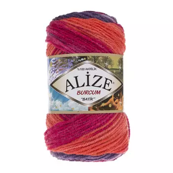 Пряжа ALIZE 'Burcum Batik' 100гр. 210м. (100% акрил) ТУ (4595 секционный)