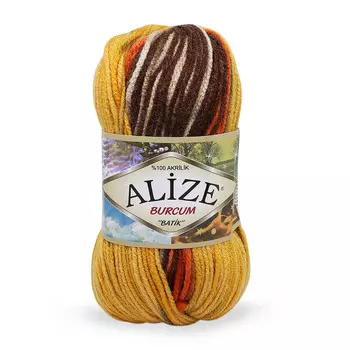 Пряжа ALIZE 'Burcum Batik' 100гр. 210м. (100% акрил) ТУ (6060)