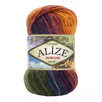 Пряжа ALIZE 'Burcum Batik' 100гр. 210м. (100% акрил) ТУ (4827)