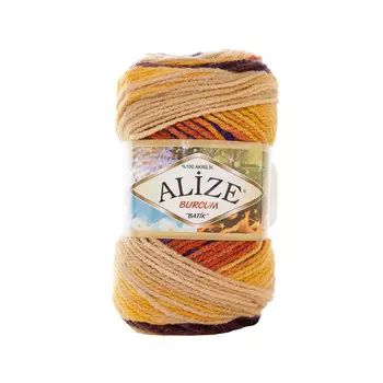 Пряжа ALIZE 'Burcum Batik' 100гр. 210м. (100% акрил) ТУ (6272 секционный)