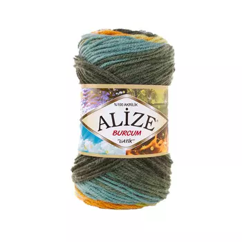 Пряжа ALIZE 'Burcum Batik' 100гр. 210м. (100% акрил) ТУ (7099 секционный)