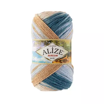 Пряжа ALIZE 'Burcum Batik' 100гр. 210м. (100% акрил) ТУ (7648)