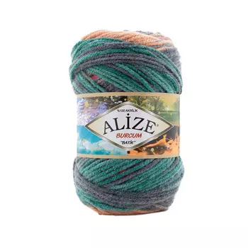 Пряжа ALIZE 'Burcum Batik' 100гр. 210м. (100% акрил) ТУ (7399 секционный)