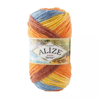 Пряжа ALIZE 'Burcum Batik' 100гр. 210м. (100% акрил) ТУ (7647)