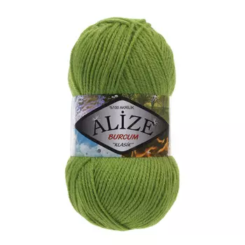Пряжа ALIZE 'BURCUM KLASIK' 100гр. 210м (100% Акрил) (210 зеленый)