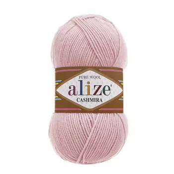 Пряжа ALIZE 'Cashmira' 100гр.300м (100%шерсть) ТУ (161 пудра)
