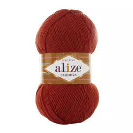 Пряжа ALIZE 'Cashmira' 100гр.300м (100%шерсть) ТУ (36 терракот)