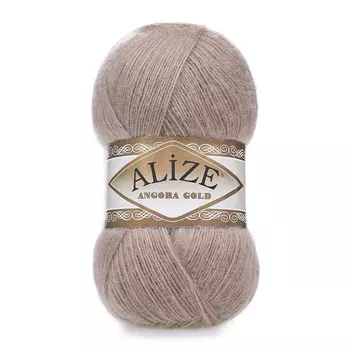 Пряжа ALIZE 'Angora Gold' 100гр. 550м (80%акр, 20%шерсть) ТУ (542 кора)
