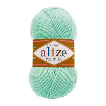 Пряжа ALIZE 'Cashmira' 100гр.300м (100%шерсть) ТУ (522 мята)