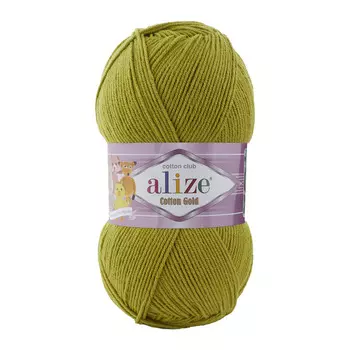 Пряжа ALIZE 'Cotton gold' (55%хлопок,45%акрил)ТУ (193 зеленый)