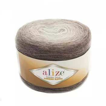 Пряжа Alize 'Angora Gold Ombre Batik' 150гр. 825м. (20% шерсть, 80% акрил) (7243 секционный)
