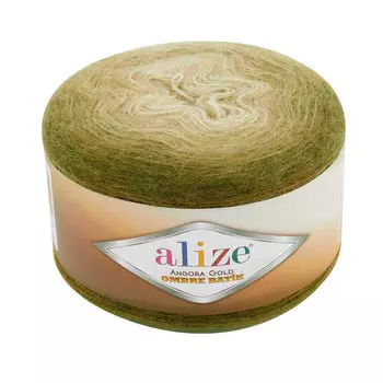 Пряжа Alize 'Angora Gold Ombre Batik' 150гр. 825м. (20% шерсть, 80% акрил) (7355 секционный)