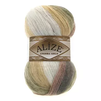 Пряжа ALIZE 'Angora Gold Batik' 100гр.550м (80%акр, 20%шерсть) ТУ (1893 секционный)