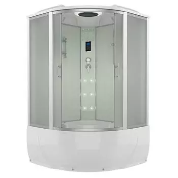 Душевой бокс Erlit Comfort ER4320T-W3 120x120 полукруглый