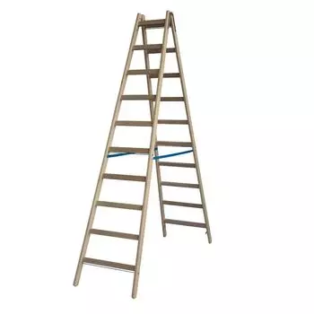 Деревянная стремянка Krause 2х10
