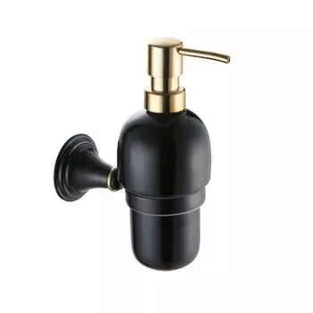 Дозатор для жидкого мыла Fixsen Luksor FX-71612B стеклянный