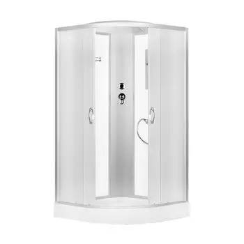 Душевая кабина Erlit Comfort ER3508P-C3 80x80 полукруглая