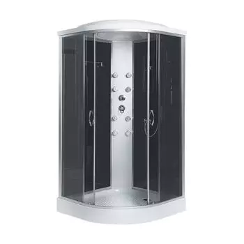 Душевая кабина Erlit Comfort ER3509P-C4 90x90 полукруглая