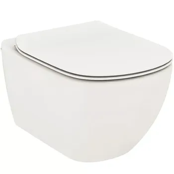Унитаз подвесной Ideal Standard Tesi aquablade с крышкой, белый (T0079V1)