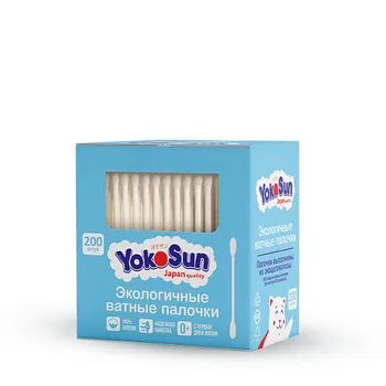YOKOSUN Экологичные ватные палочки 200.0
