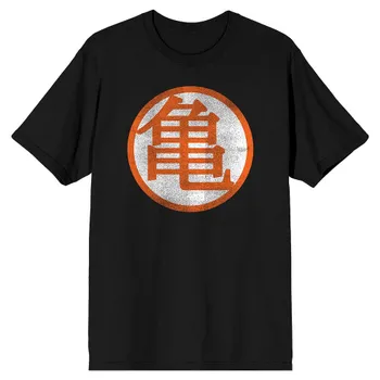 Мужская футболка Dragon Ball Z Kame House Licensed Character, черный