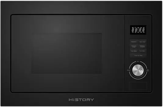 Встраиваемая микроволновая печь HiSTORY MIH 38BG MBK